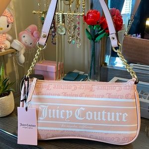 Juicy Couture Fashionista Shoulder Bag in Pink Macaroon